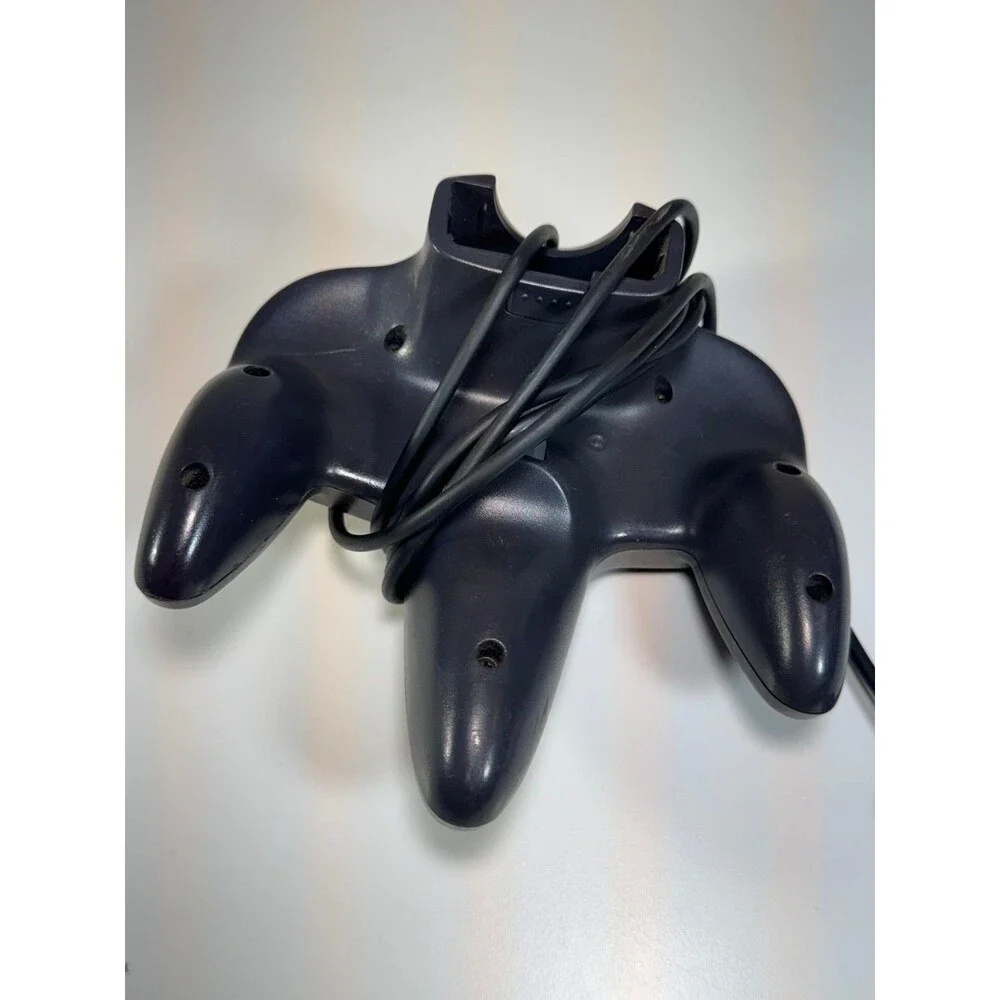 Nintendo 64 N64 Black Controller Authentic OEM Tested & Working‎ NUS-005